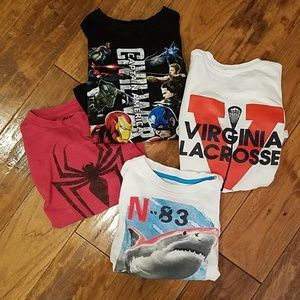 Boys S/6-8 tee bundle